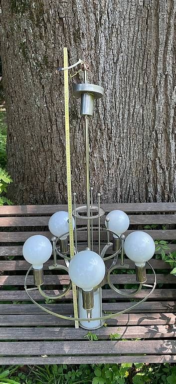 Kronleuchter & Deckenlampen: ART DECO DECKENLAMPE  – Gebraucht aus Bütschwil von Biberli59 2