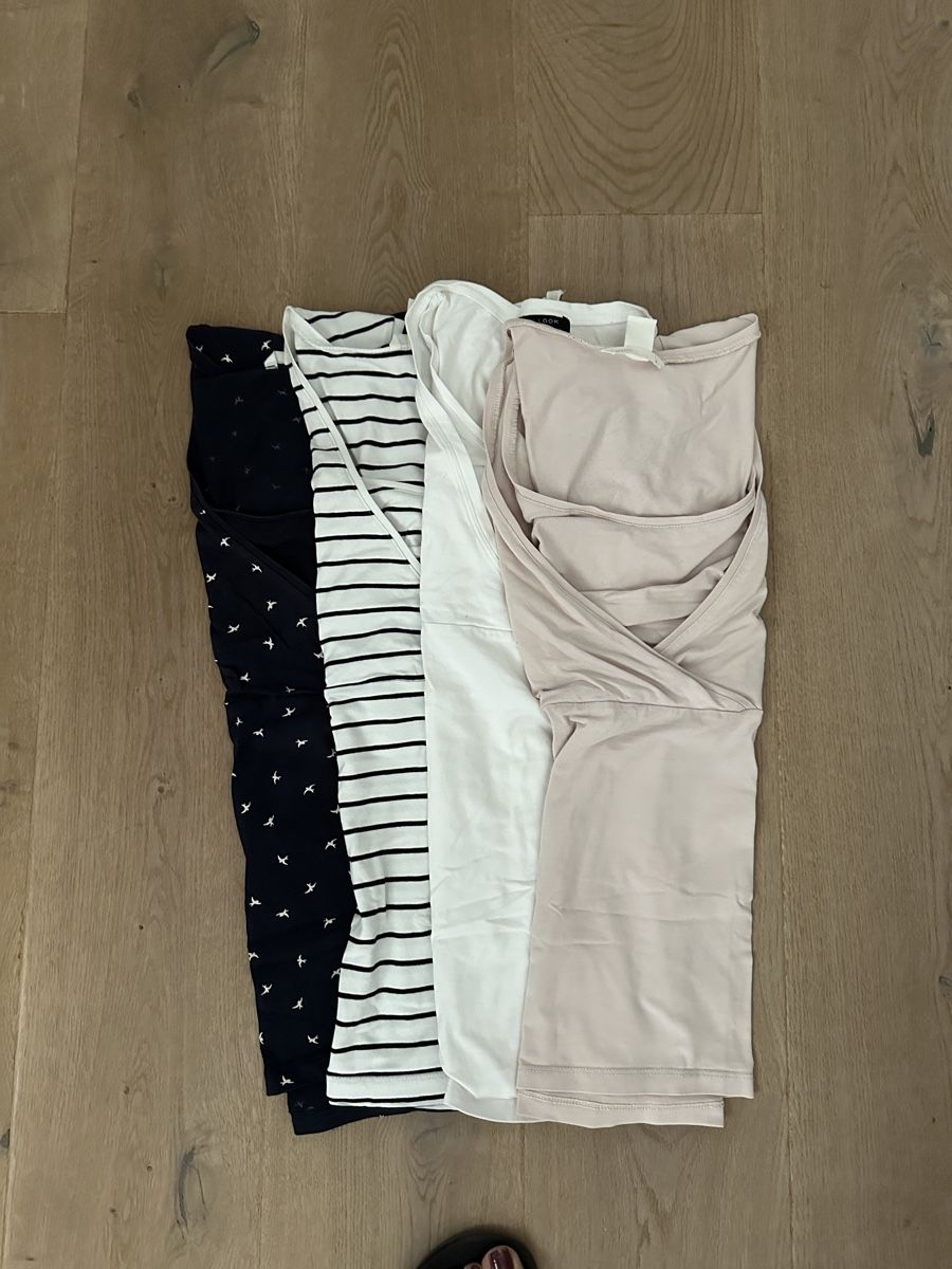 H&M T-Shirts: Still Shirt H&M 4er Pack Grösse M  – Gebraucht aus Herzogenbuchsee von GyK87