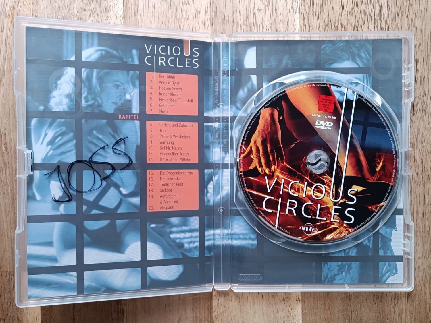 Tutti i DVDs: Vicious Circles - Ein Erotischer Traum vom Tod DVD – Usato da Amriswil venduto da ITALbozz 1