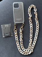 Coque CHARLOT Paris chaîne bandoulière marbrée iPhone 13 Pro