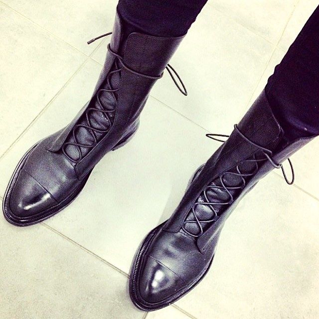 Scarpe da donna: Edle, handgemachte Lederstiefel von inch2 – Usato da Niederteufen venduto da tom_g2bf 6