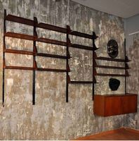 Système mural scandinave en teck de Dieter Reinhold / SOLDÉ