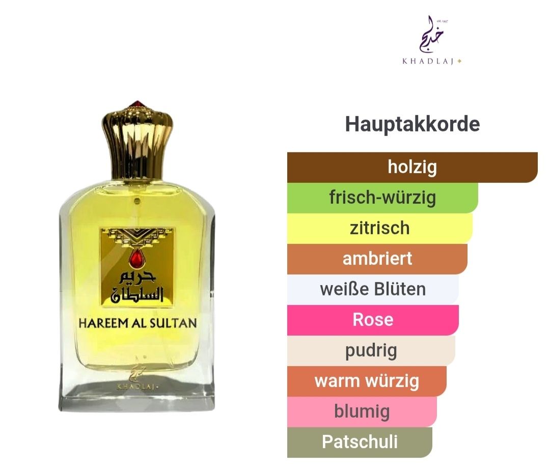 Parfums & Eau de Toilette: KHADLAJ Hareem Al Sultan 75ml – Neuf (Voir description) à Winterthur par Je. 3