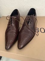 Navyboot -Damen Schnürschuhe braun Leder Grösse 39 gebraucht