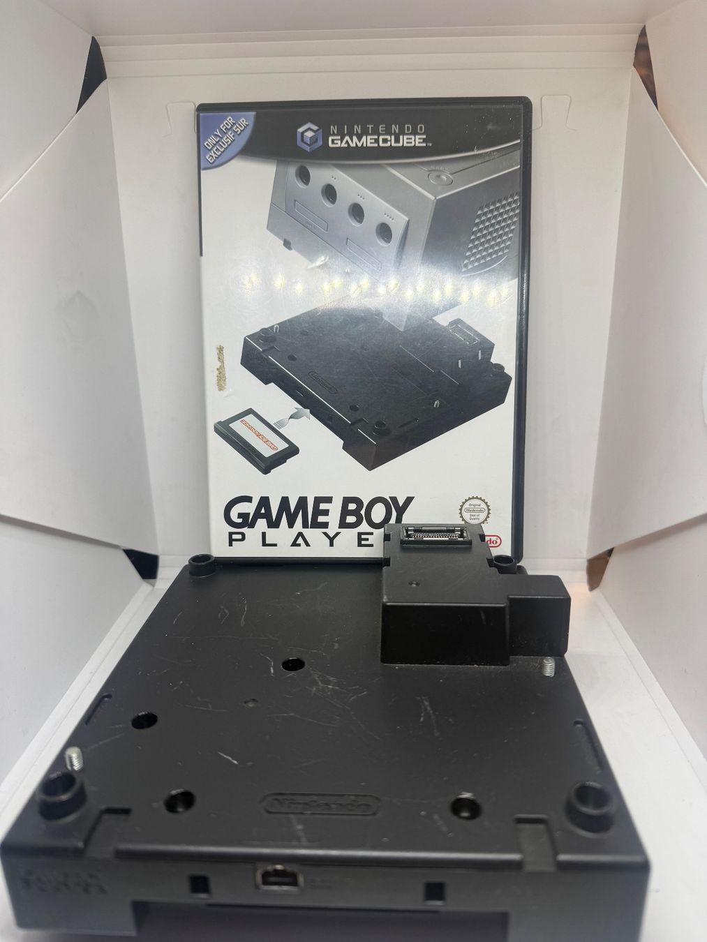 Nintendo Console: Nintendo Gamecube Game Boy Player - Schwarz – Usato da Dietlikon venduto da NESFEVER