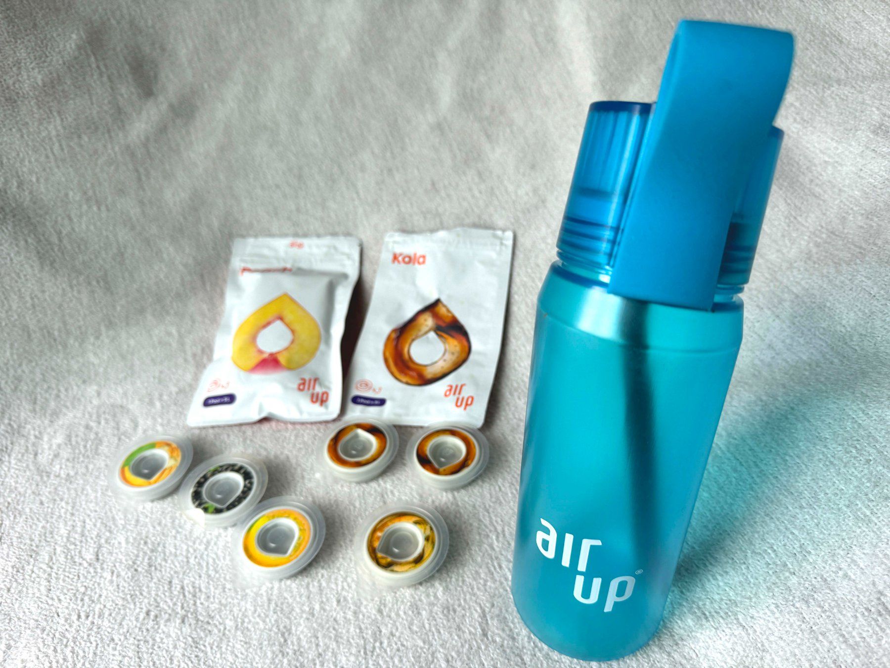 Air Up Flasche mit 9 Pods - 1x ausprobiert (Gebraucht) in Zrich fr CHF 25   mit Lieferung auf Ricardo kaufen