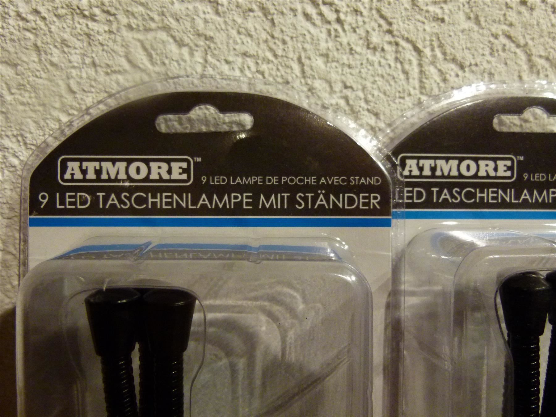 Lampade: 2 Stk. LED Taschenlampe mit Ständer – Nuovo e nell'imballaggio originale da Uerkheim venduto da Kaufoption 2