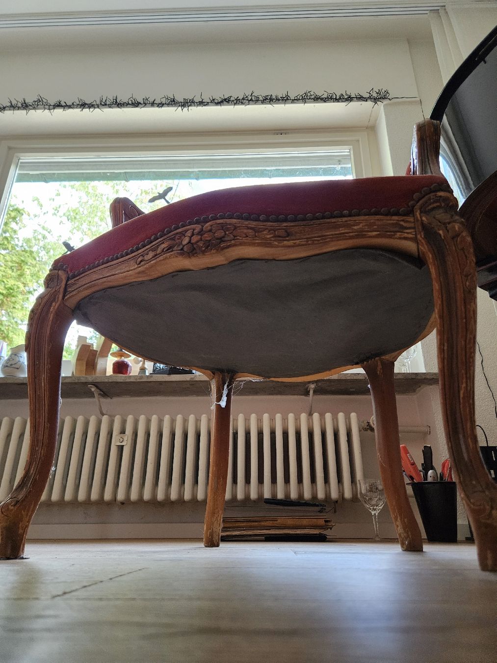Poltrone: Antiker Louis-Philippe Sessel oder Biedermeier – Usato da Zürich venduto da Pazzenreich 6