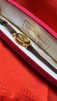 Mentor Damenuhr Goldfarben Handaufzug mit Box guter Zustand