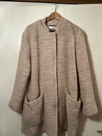 Marc O'Polo Damen Mantel beige Grösse 38 gebraucht