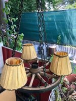 Hübsche antike Wagenradlampe