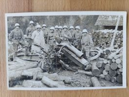 Echtfotokarte Militär Schweiz