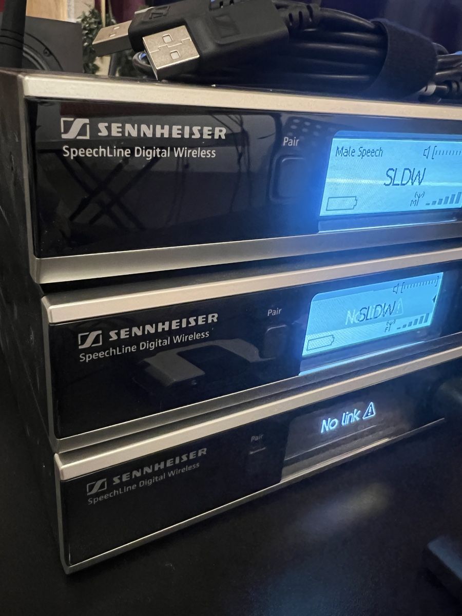 Sennheiser Microfoni: Sennheiser SL Rack System 3er set – Usato da Emmenbrücke venduto da denola 3