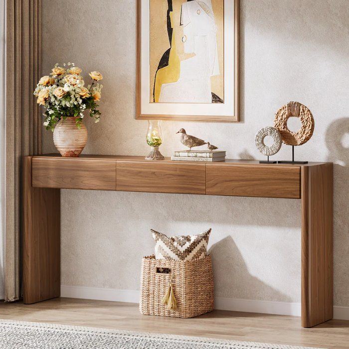 Tavoli: Konsolentisch 180cm 3 Schubladen Holz – Nuovo e nell'imballaggio originale da Gretzenbach venduto da Genfi-Shop
