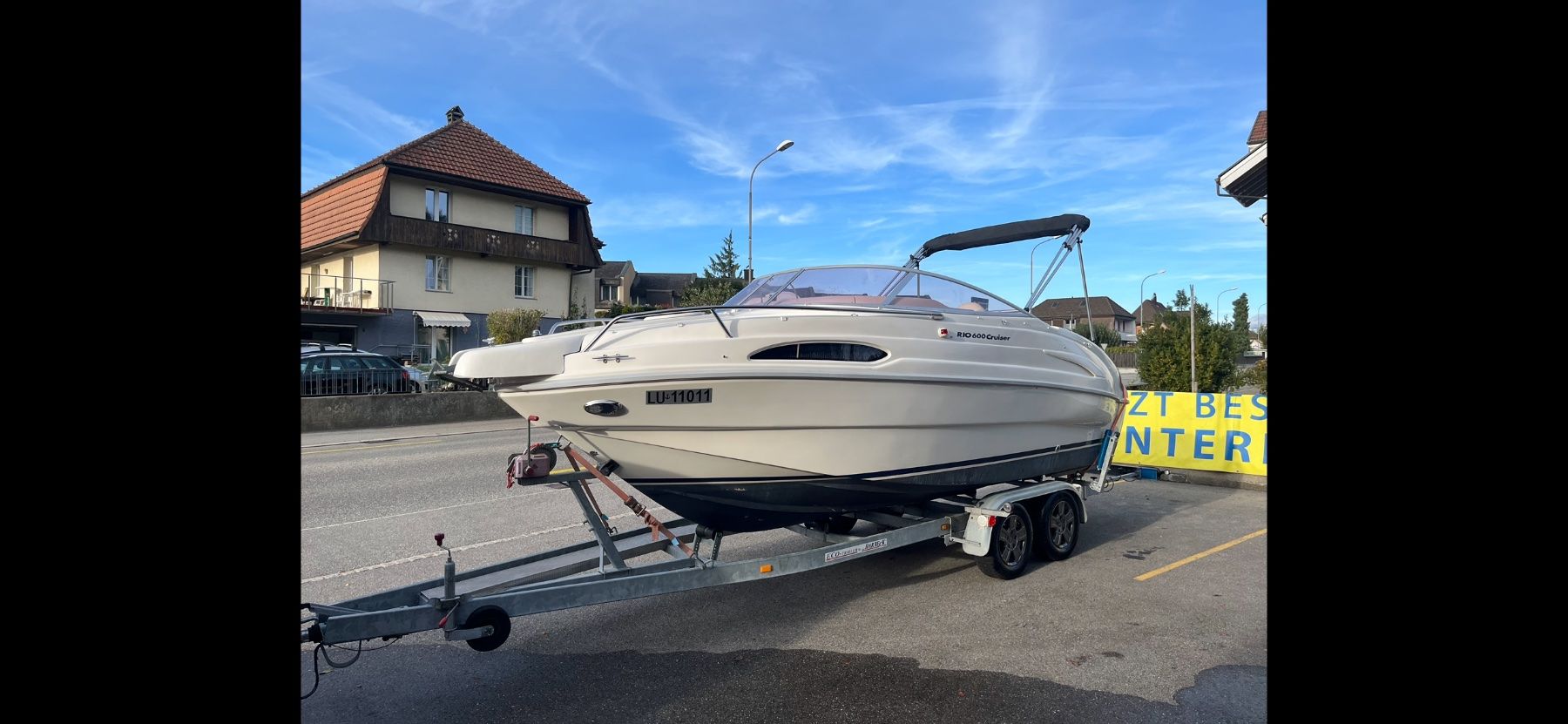 Rio Barche: Motorboot RIO 600 Cruiser 4.3 MPI frisch ab Schiffsprüfung – Usato da Fischbach LU venduto da hmc-swiss