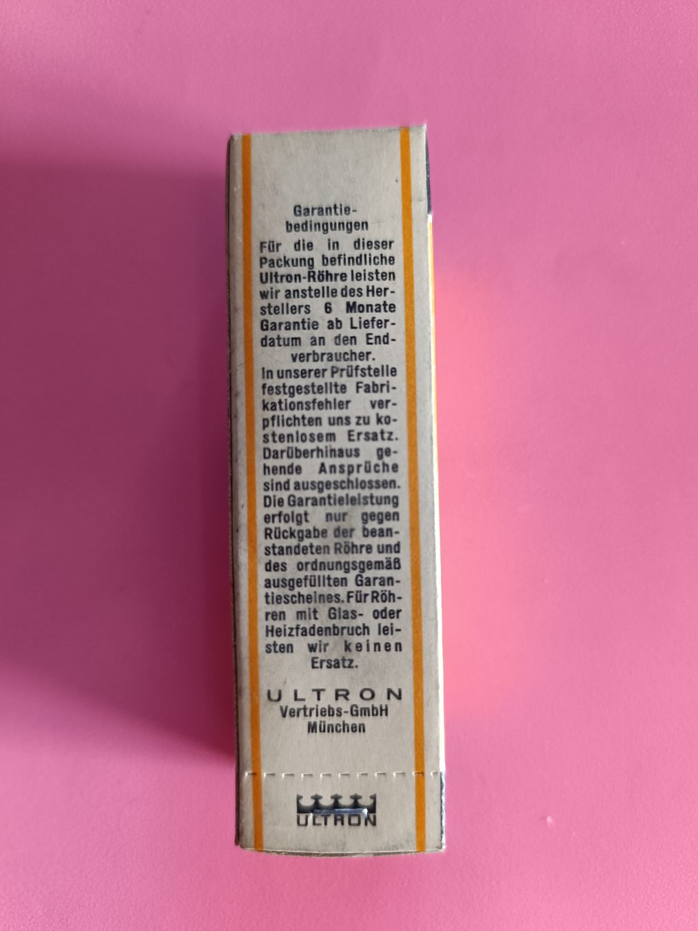 Componenti elettronici: Ultron tube type AZ41 – Nuovo (secondo la descrizione) da Cossonay-Ville venduto da Aryann34 1