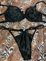 Mega sexy Set di Raso e Pizzo,TgM/L-80A/B-nuovo