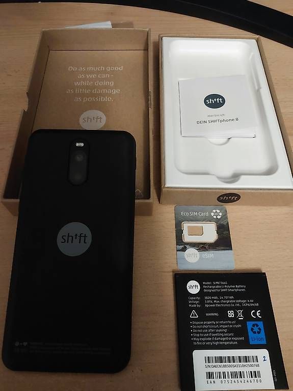 Telefoni cellulari / Smartphones: Shiftphone 8.1 +  Zusatzakku – Usato da Zürich venduto da mue_v8lg 2