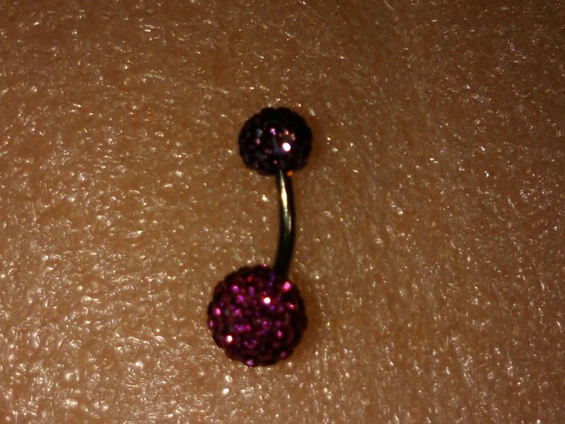Gioielli per piercing: bauchnabel piercing,,mit echt kristall,,lela farbe – Nuovo (secondo la descrizione) da Basel venduto da bijoutrie_4