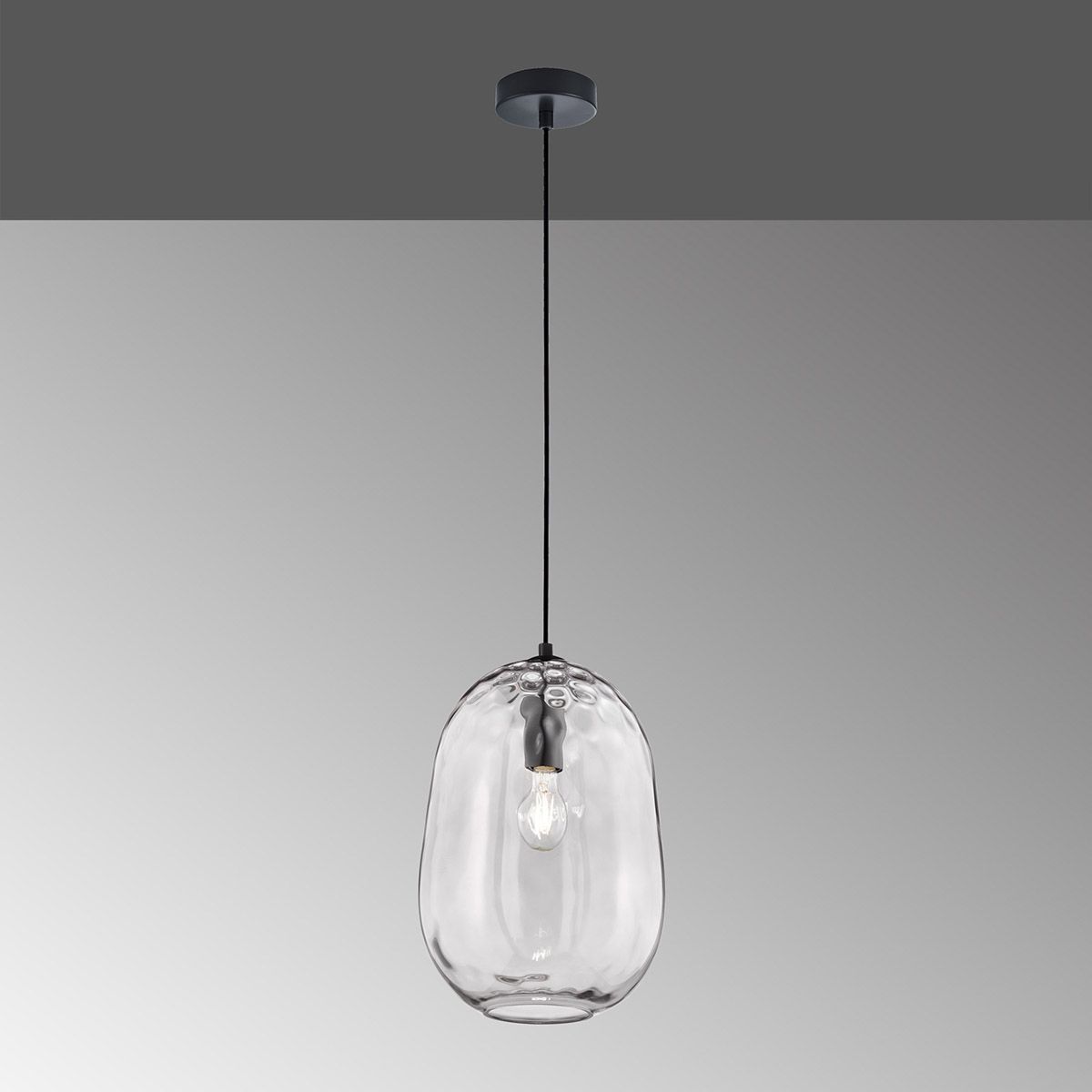 Kronleuchter & Deckenlampen: Pendelleuchte, Transparent, 26 cm Ø – Neu (gemäss Beschreibung) aus Kreuzlingen von Smart-Light