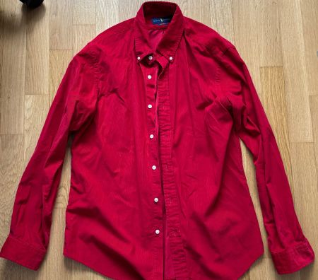 Ralph Lauren Hemd Rot CUSTOM FIT (L)