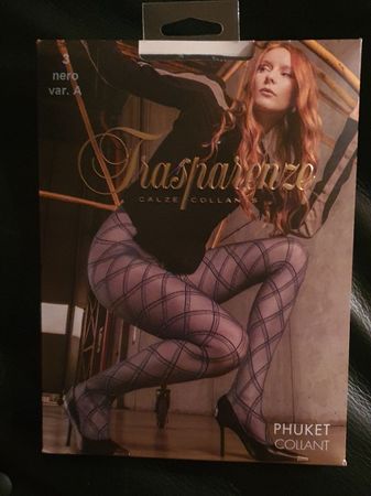 Trasparenze, Collant, Strumpfhose, Karomuster, blickdicht