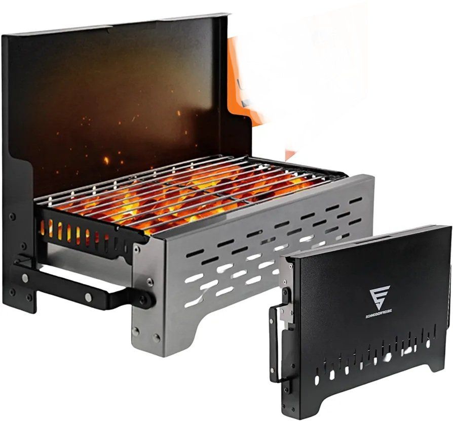 Griglie: Premium Camping Grill Tragbare Klappgrill – Nuovo e nell'imballaggio originale da Zürich venduto da sirstians000