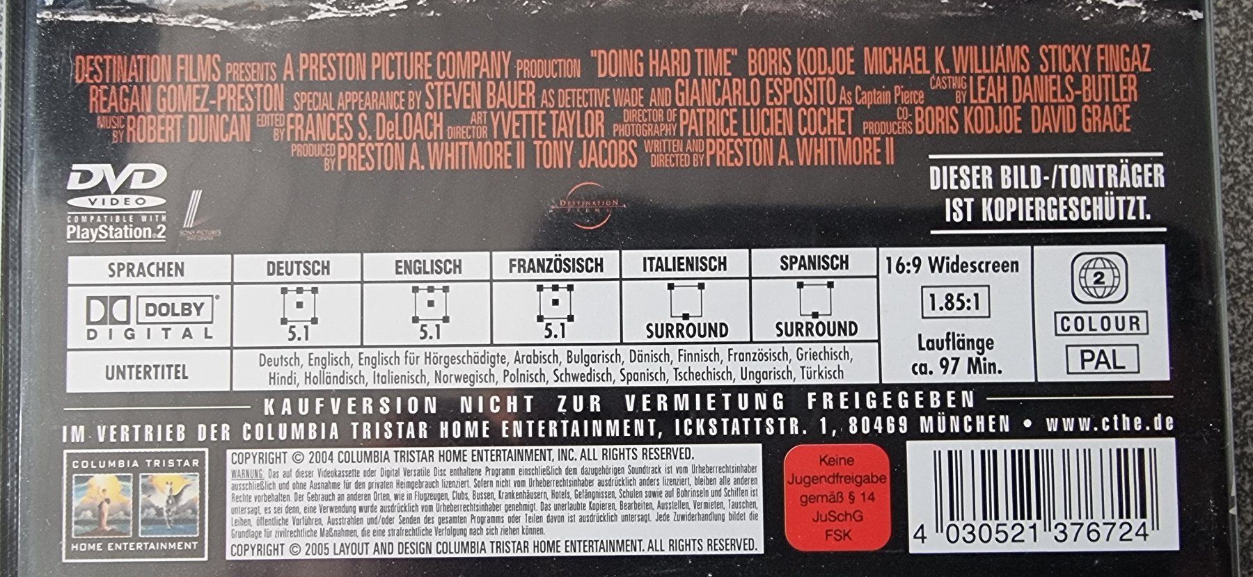 Tutti i DVDs: DVD Doing Hard Time – Usato da Oetwil am See venduto da fineli2 1