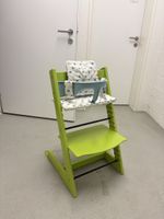 Stokke Tripp Trapp Grün inkl. Baby Set & Sitzkissen