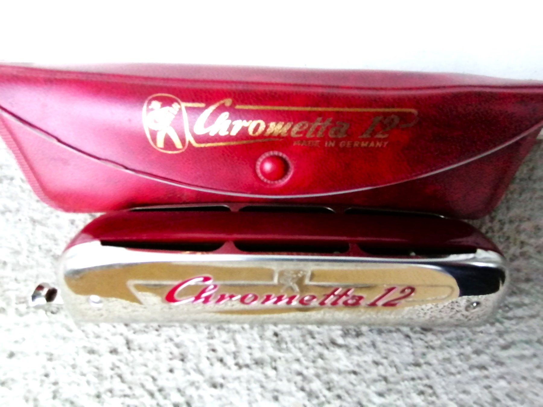 Hohner Strumenti musicali: HOHNER #  Chrometta 12  Mundharmonica – Usato da LAUSANNE venduto da Ch0937 2