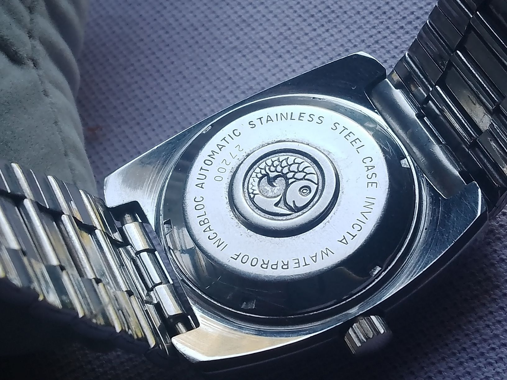 Invicta Montres: Invicta Automatic Vintage 36mm läuft super  – D'occasion à Agno par sam2608 6