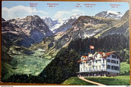 BRAUNWALD - Hôtel Niederschlacht 1916