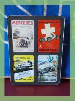 4 Mercedes-Benz Blechschilder Set gebrauchter Zustand