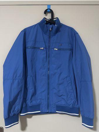 Tommy Hilfiger Jacke blau Herren Grösse L guter Zustand