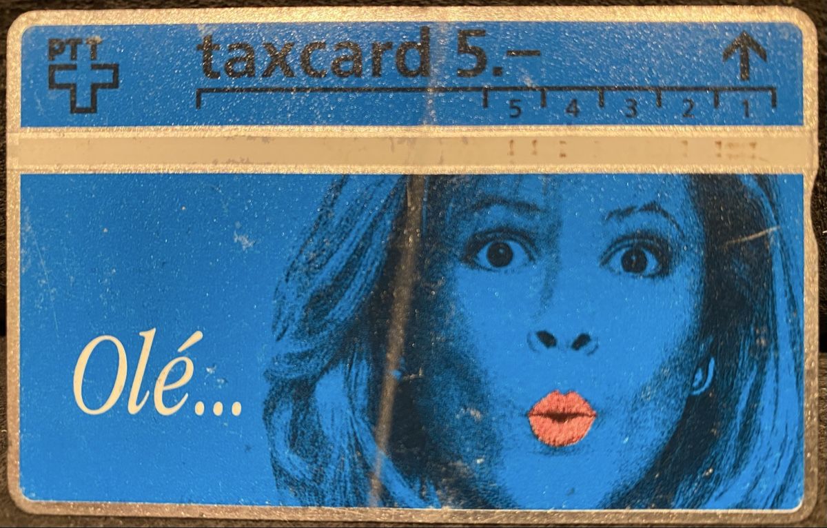 Schede telefoniche: P-taxcard – Difettoso da Lausanne venduto da babacard10