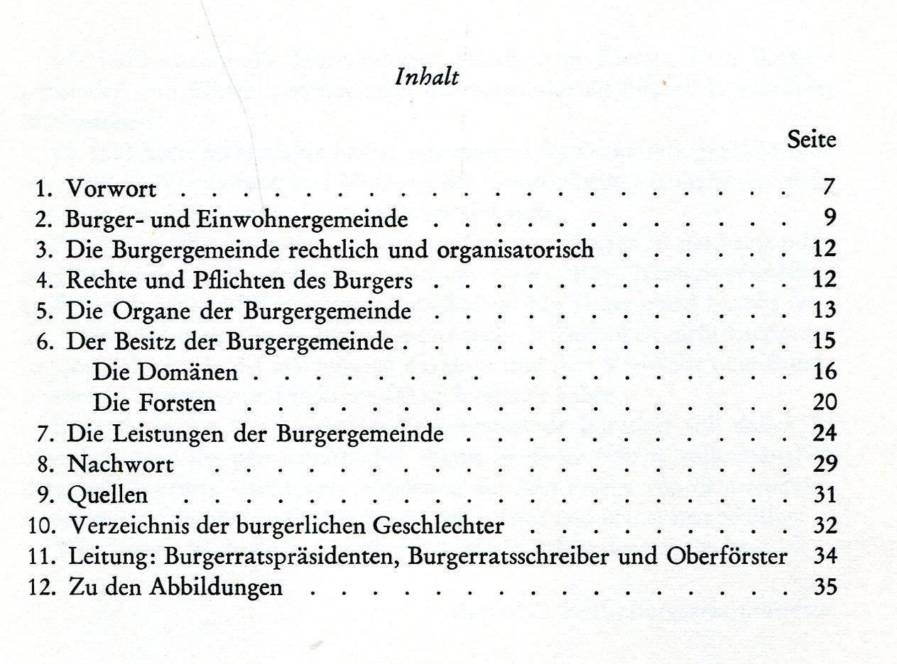 Bücher: Burgdorf, Burgergemeinde – Gebraucht aus Aarau von Elmaar41 1