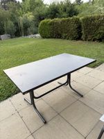 Gartentisch aus Metall, Anthrazit, Marke Schaffner Swiss