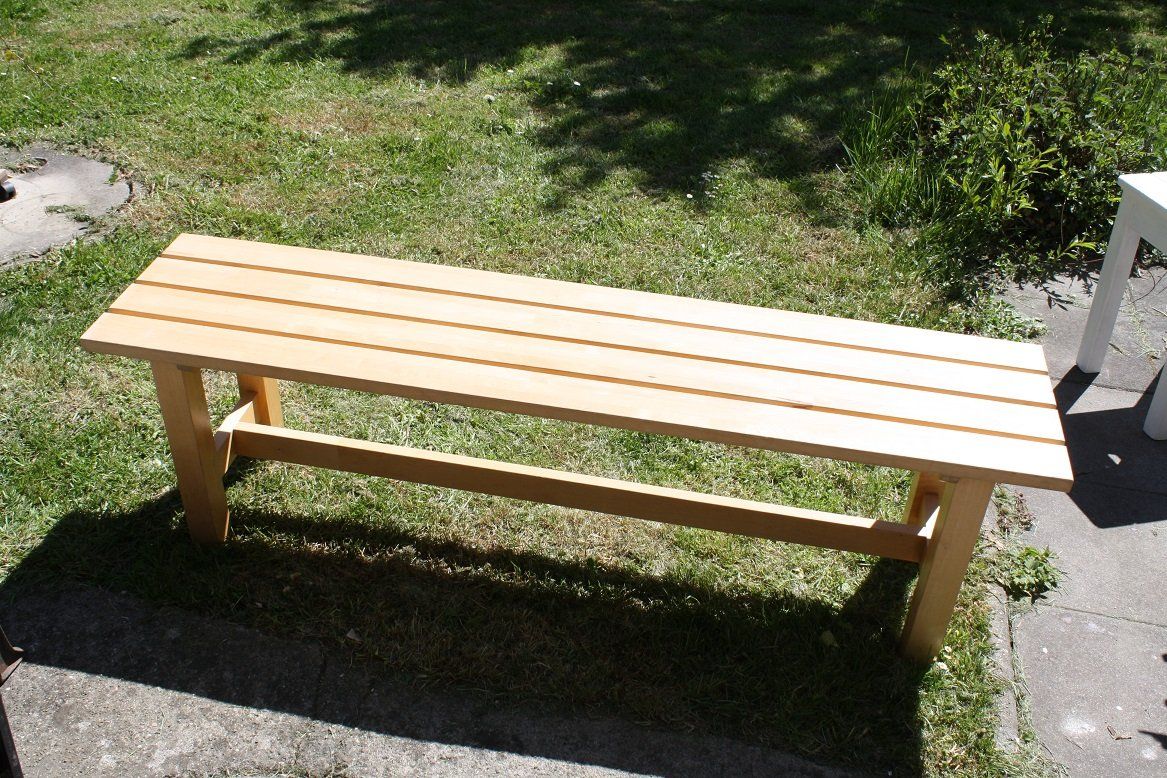 Panchine: Holzbank massiv 1.50x35 xh45cm – Usato da zuchwil venduto da parson65