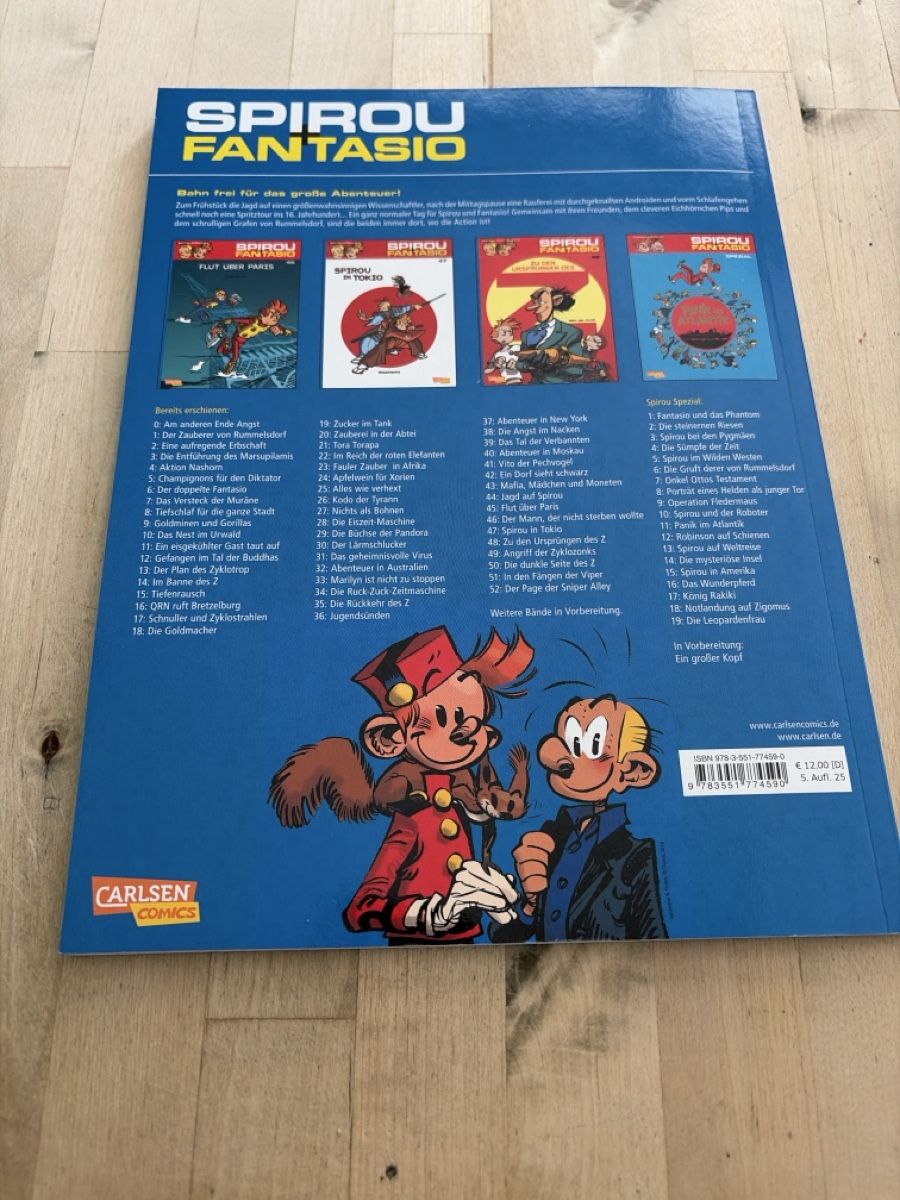 Fumetti: Spirou&Fantasio 49 – Nuovo (secondo la descrizione) da Zürich venduto da msxmsx 1