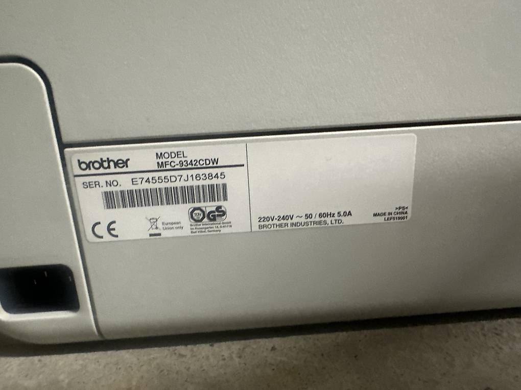 Drucker: Drucker Brother, MODEL  MFC-9342CDW – Gebraucht aus Maur von san_l5wd 1