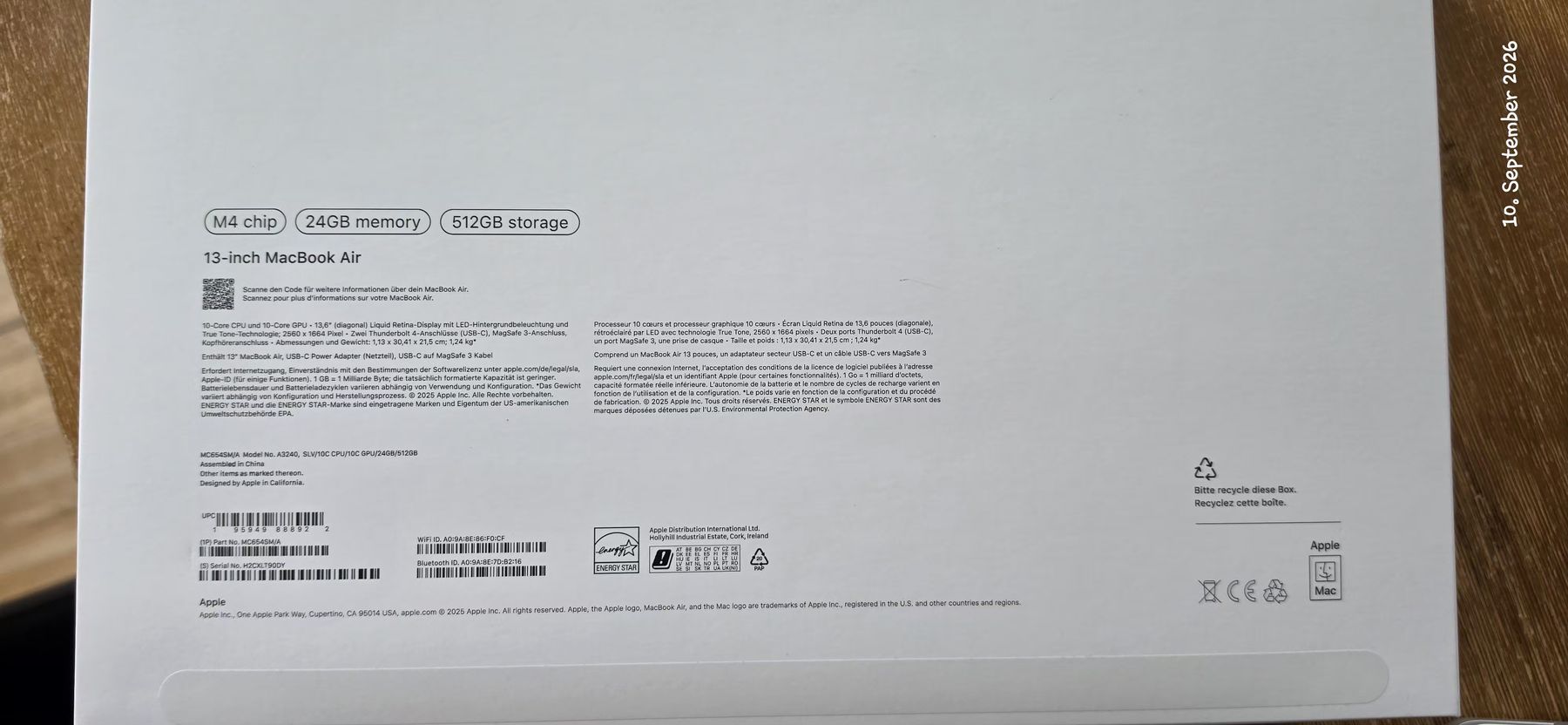 Apple Notebook: Apple MacBook Air Laptop gebraucht – Usato da Breil/Brigels venduto da Kodiaq_Sportline 2
