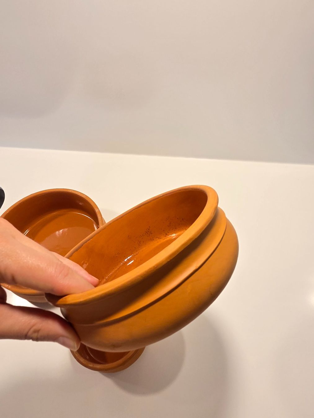 Ciotole: Terracotta Schälchen orange 3er Set neuwertig – Usato da Zürich venduto da Lela-Mirela 3