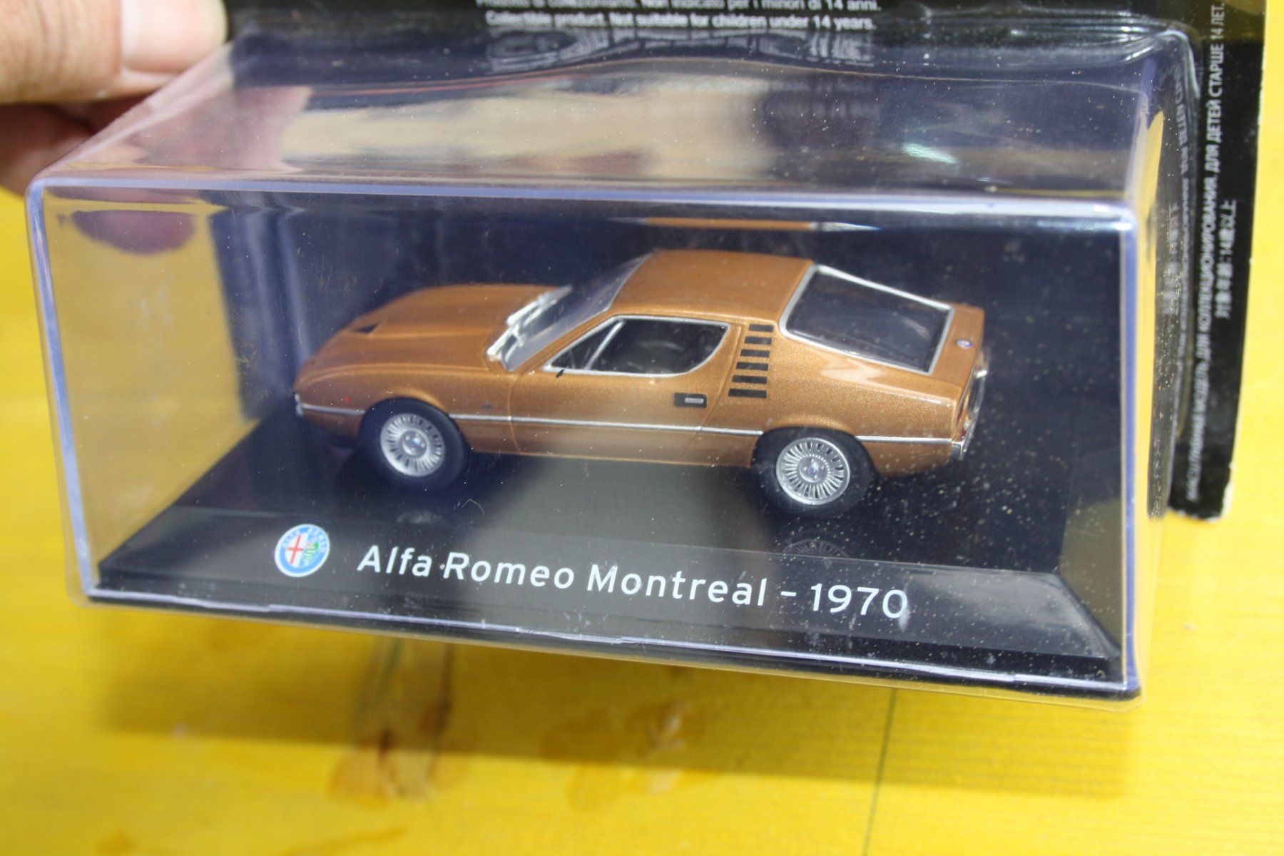 Alfa Romeo Modellautos: ALFAROMEO MONTREAL MODELL TOP MODELLAUTO – Gebraucht aus Wauwil von Pneuedy 5