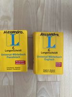 2x Langenscheidt Wörterbuch Englisch Französisch Set