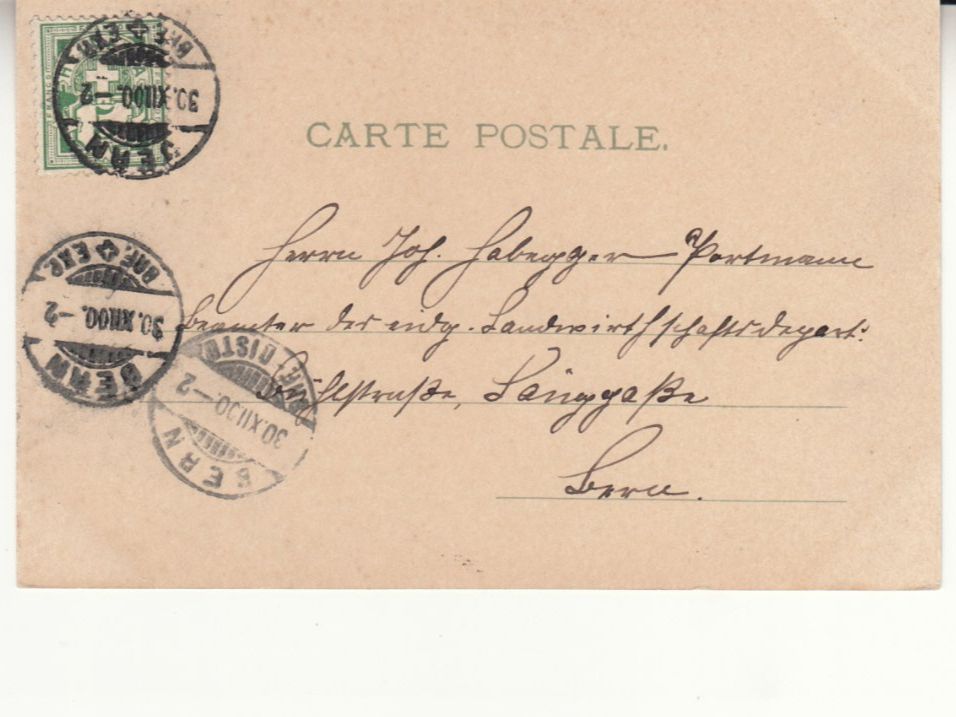 Cartoline postali: Montreux 1900 – Usato da Bürglen TG venduto da StampGraf 1
