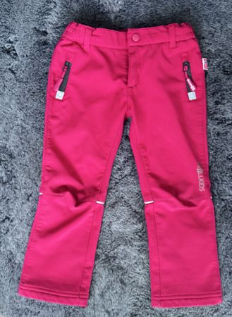 Kinder Softshell Hose Pink Grösse 92 Trollkids