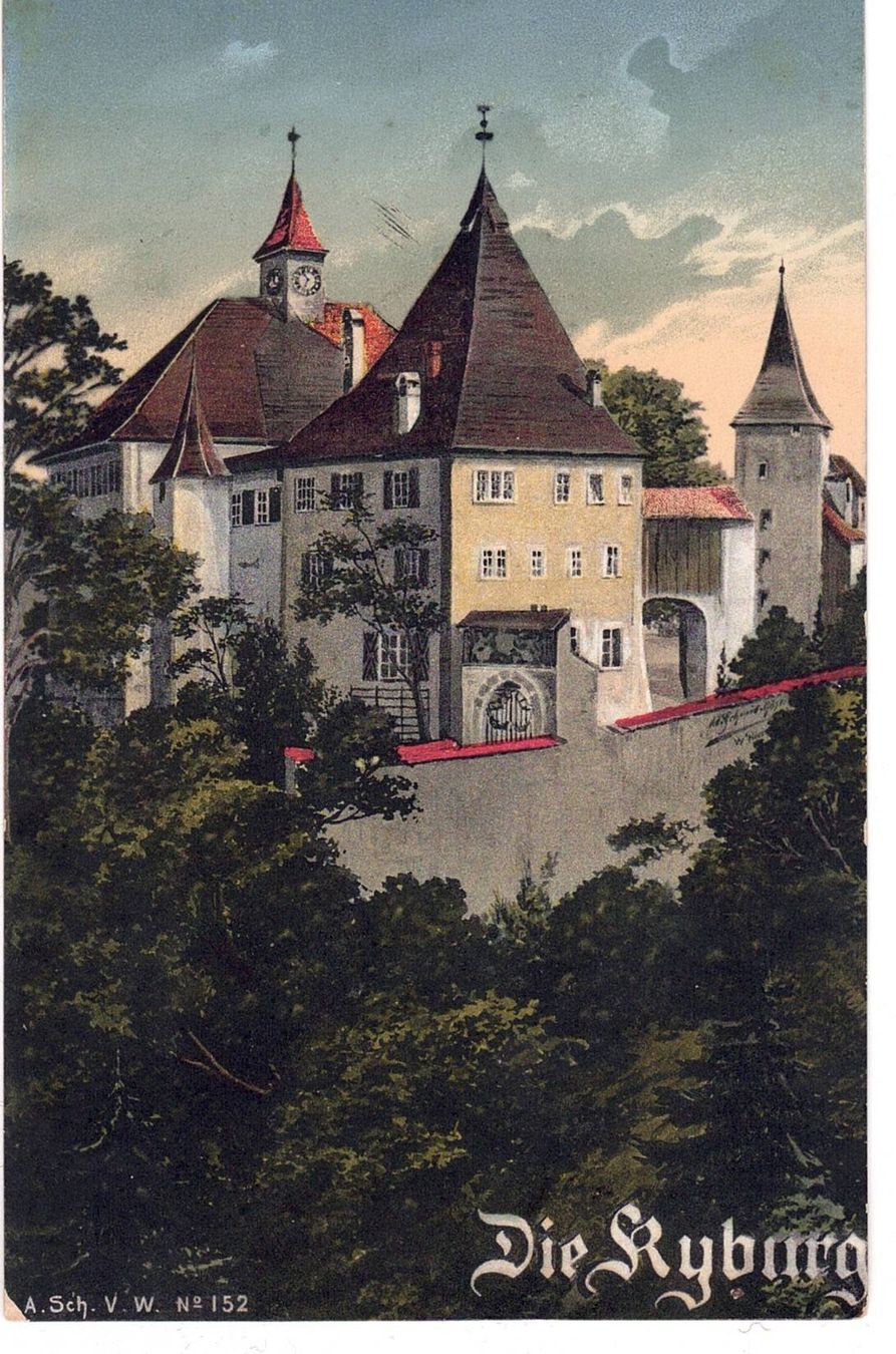 Cartoline postali: 1911 die Kyburg – Usato da Kreuzlingen venduto da Koi4