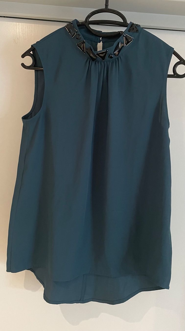 Esprit Camicette: Esprit Collection, elegante ärmellose Bluse, Grösse 34 – Usato da Niederweningen venduto da baghirac