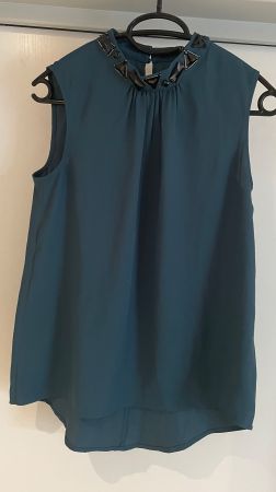 Esprit Collection, elegante ärmellose Bluse, Grösse 34