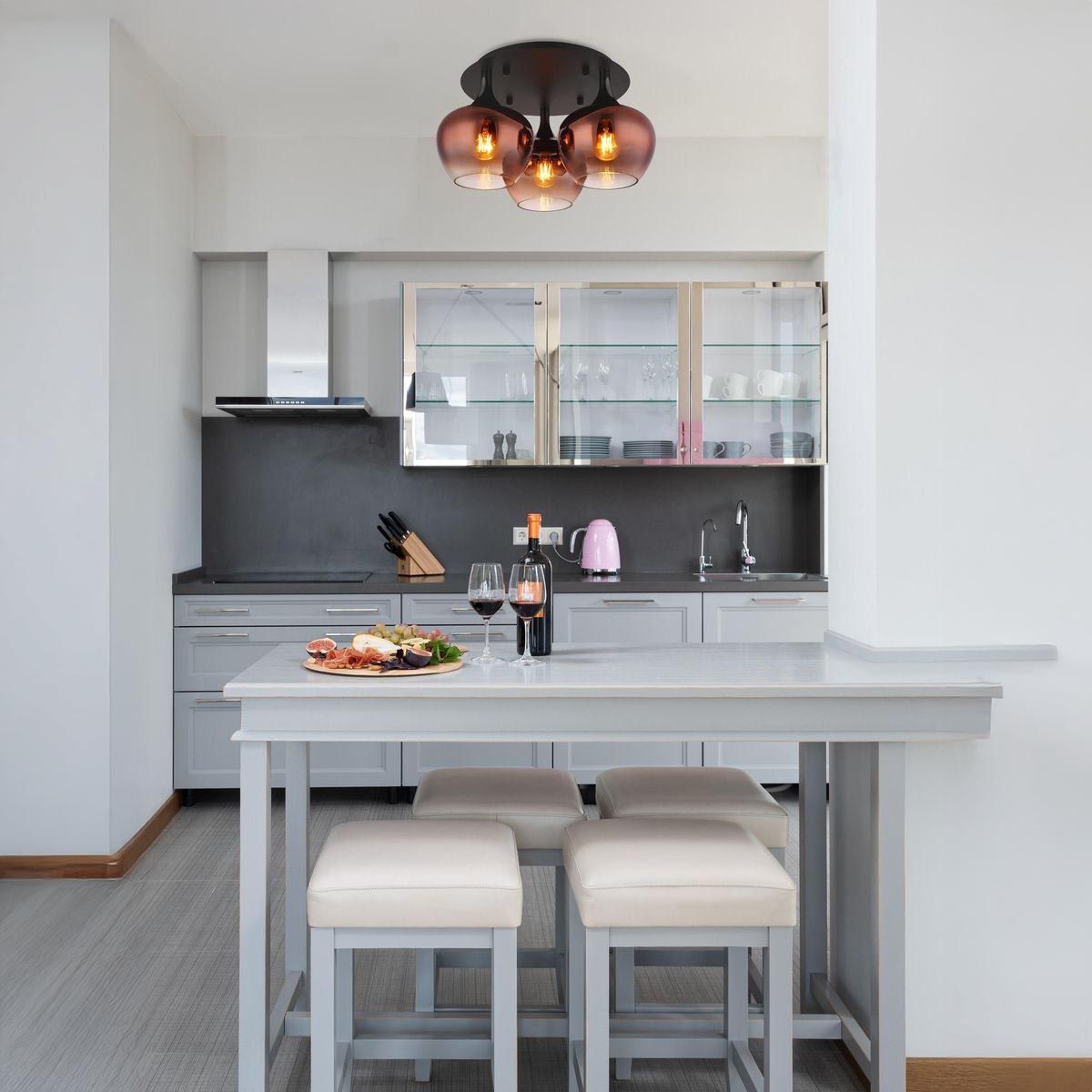 Lampadari & plafoniere: Deckenleuchte, Glas, Kupfer, 45 cm Ø – Nuovo (secondo la descrizione) da Kreuzlingen venduto da Smart-Light